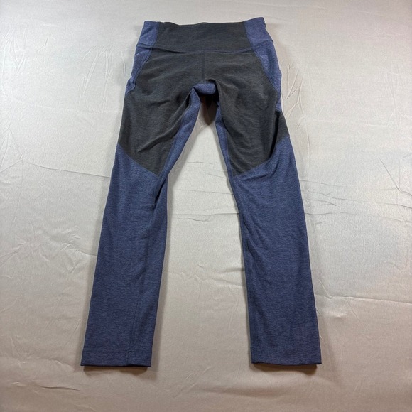 Outdoor Voices XS Blue Gray High Rise Leggings Athletic Pants - Picture 1 of 8